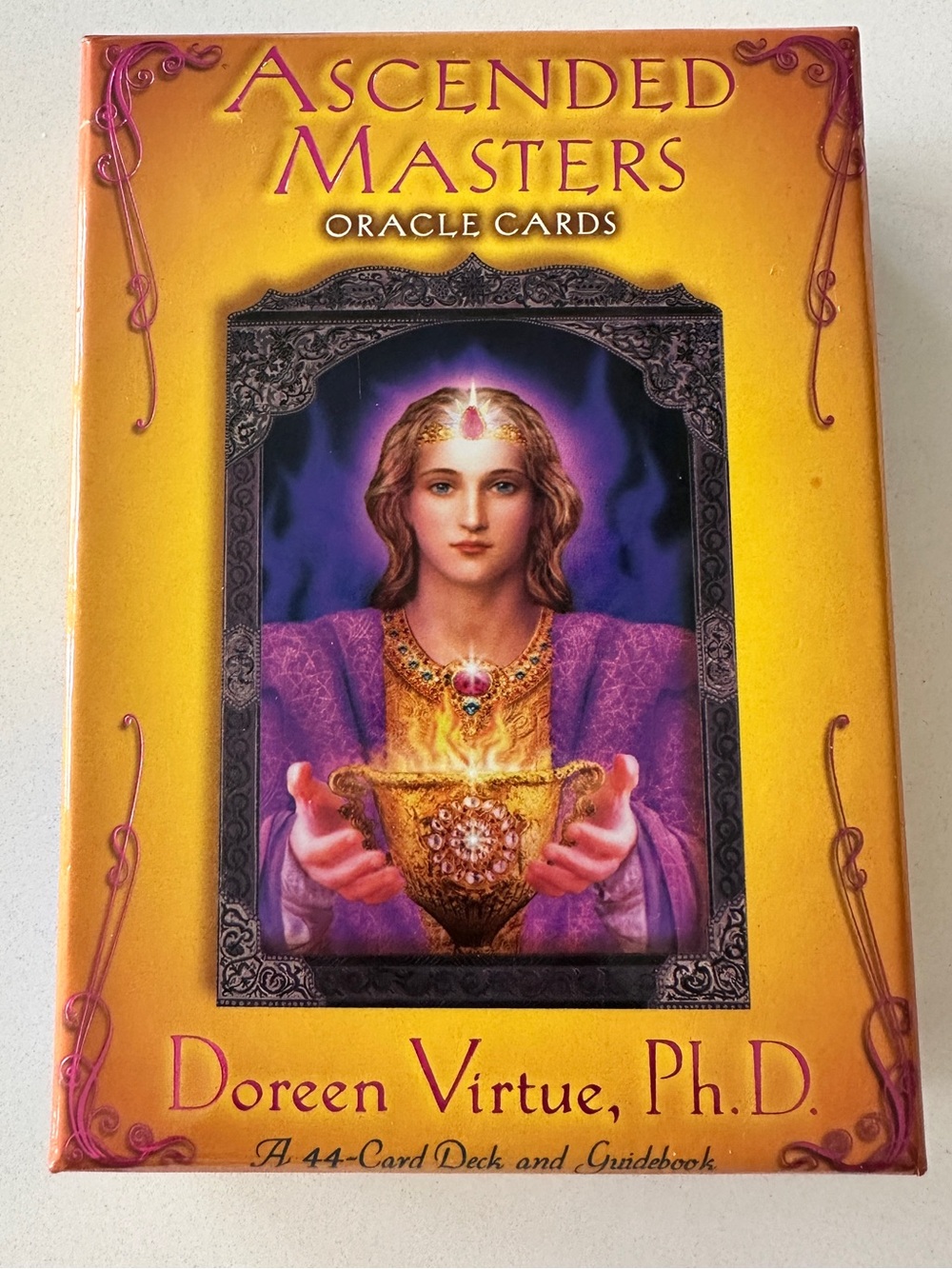 Ascended Masters Oracle Cards Doreen Virtue 44 card deck and guidebook